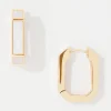Mother of Pearl Huggie Earrings*White House Black Market Online