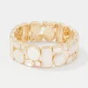 Mother of Pearl Stretch Bracelet*White House Black Market Discount