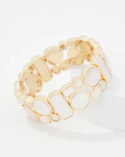 Mother of Pearl Stretch Bracelet*White House Black Market Discount