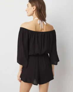 Off-the-Shoulder Romper*White House Black Market Best