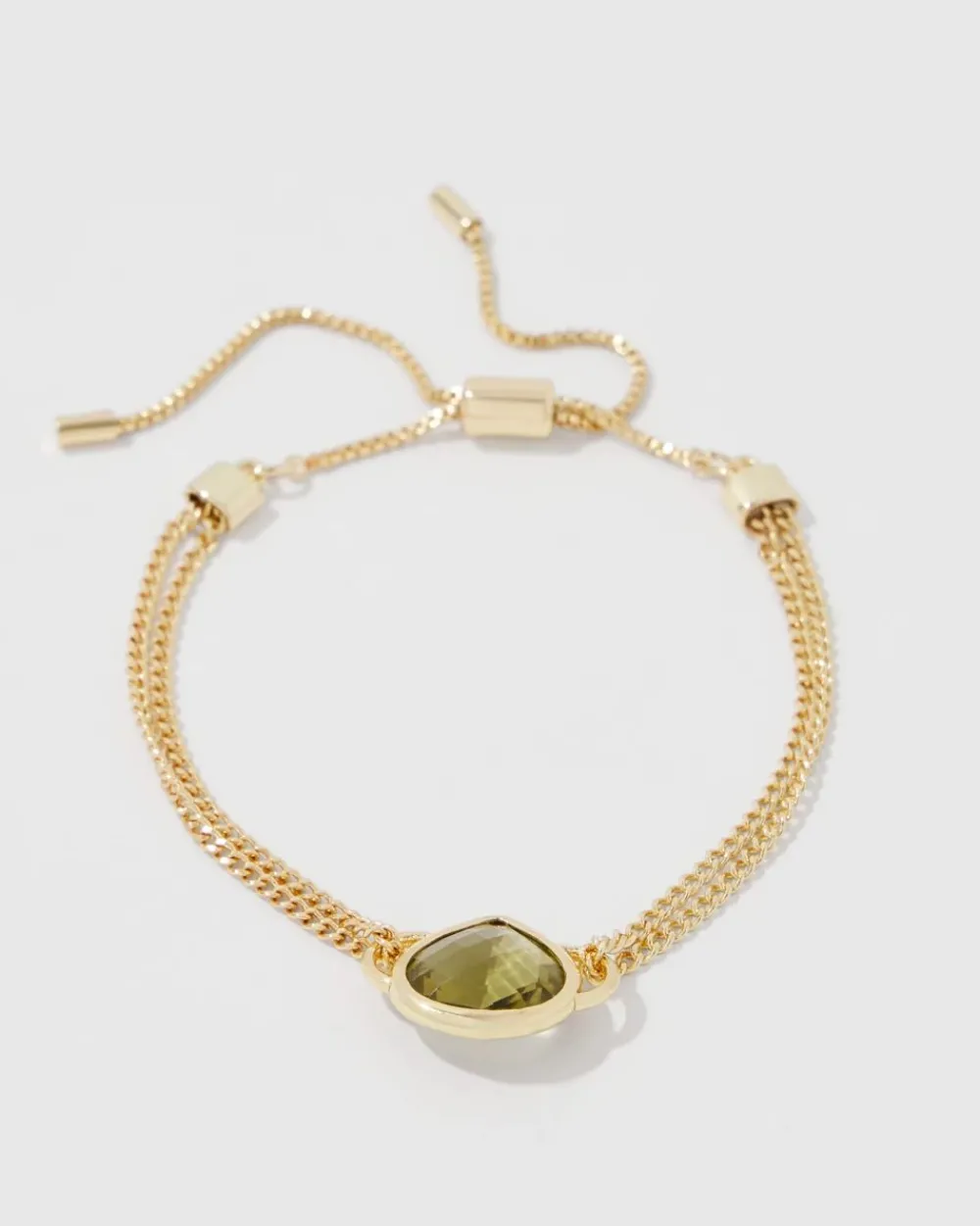 Olive + Gold Bracelet*White House Black Market Outlet