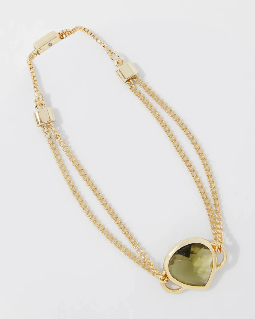 Olive + Gold Bracelet*White House Black Market Outlet