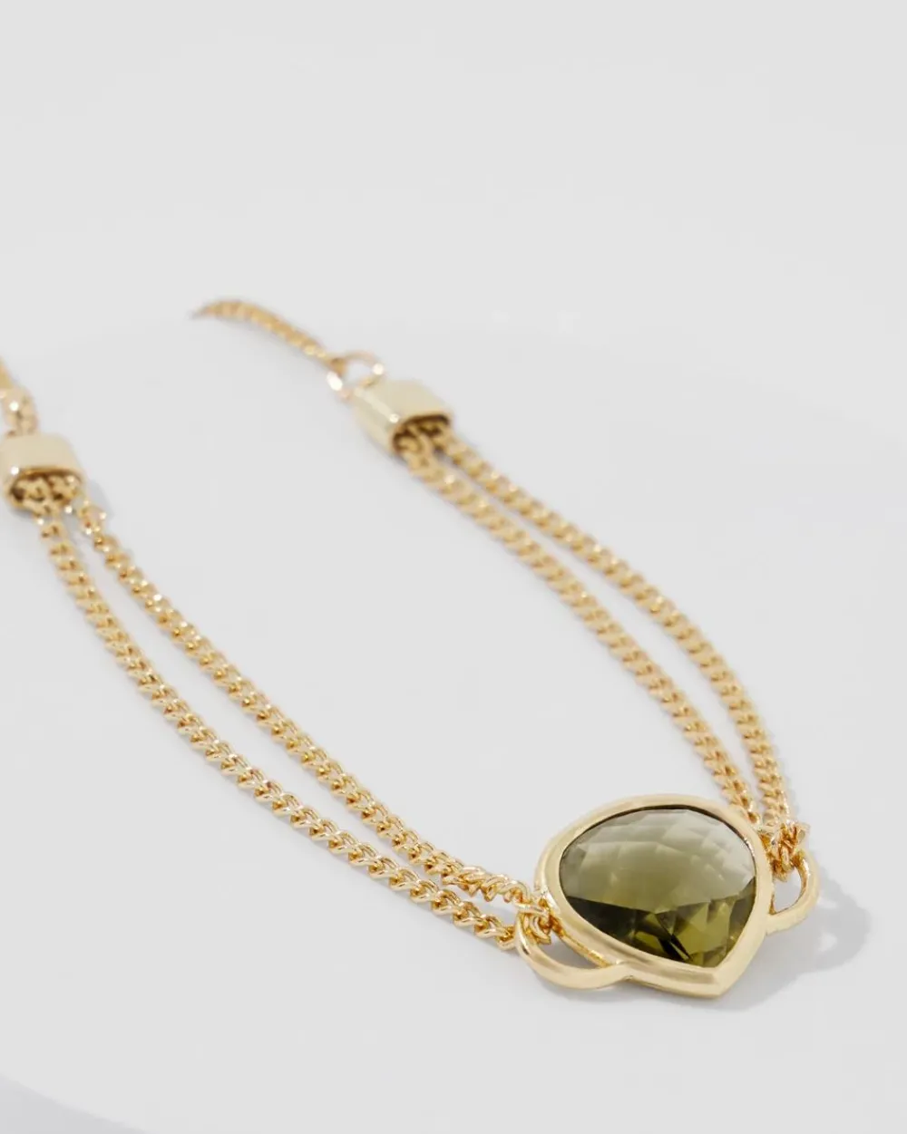 Olive + Gold Bracelet*White House Black Market Outlet