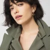 Olive + Gold Drop Earrings*White House Black Market Fashion