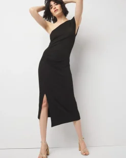 One Shoulder Midi Dress*White House Black Market Online