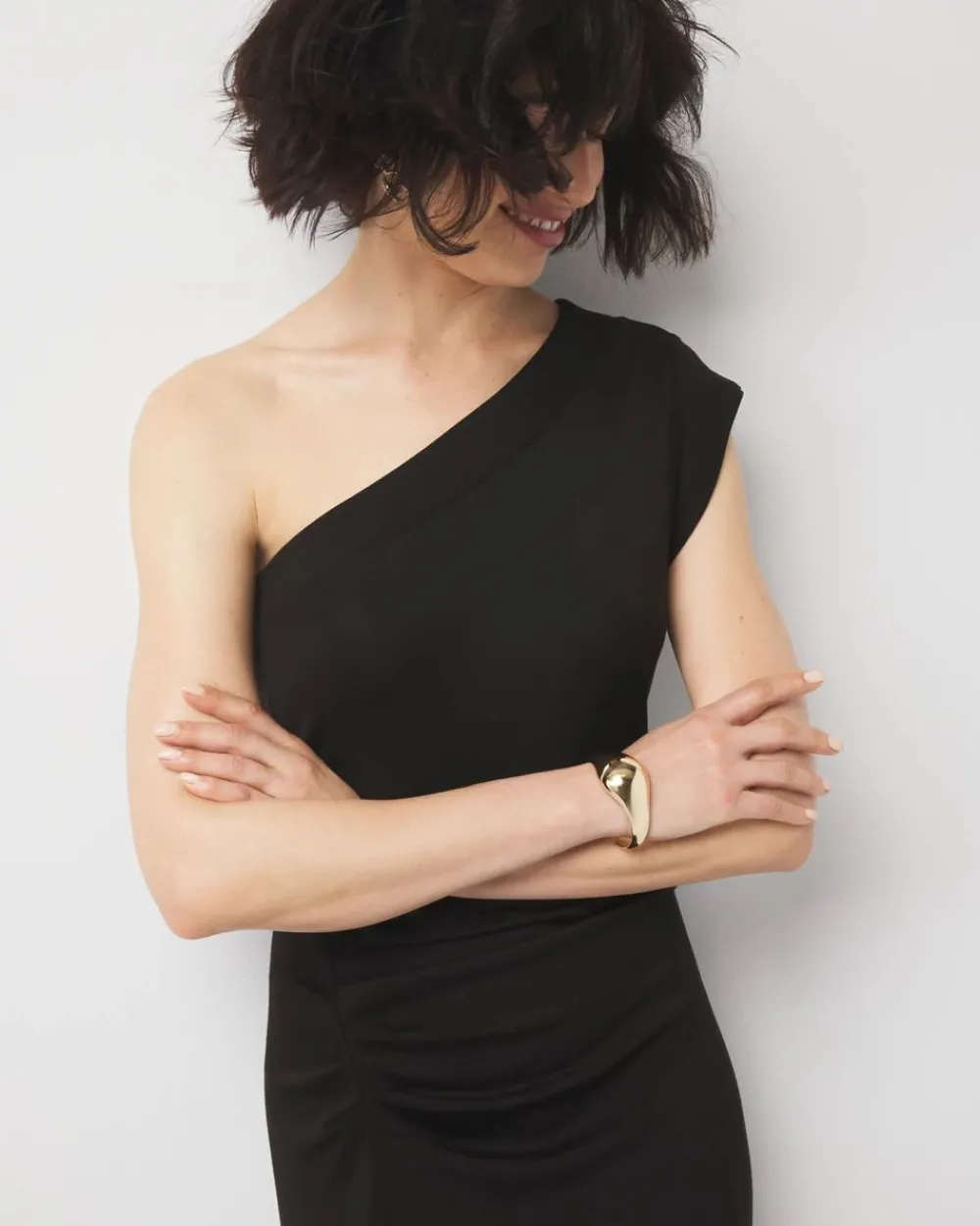 One Shoulder Midi Dress*White House Black Market Online