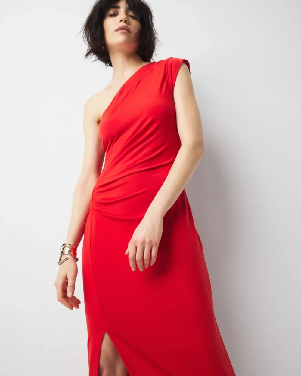 One-Shoulder Midi Dress*White House Black Market Best