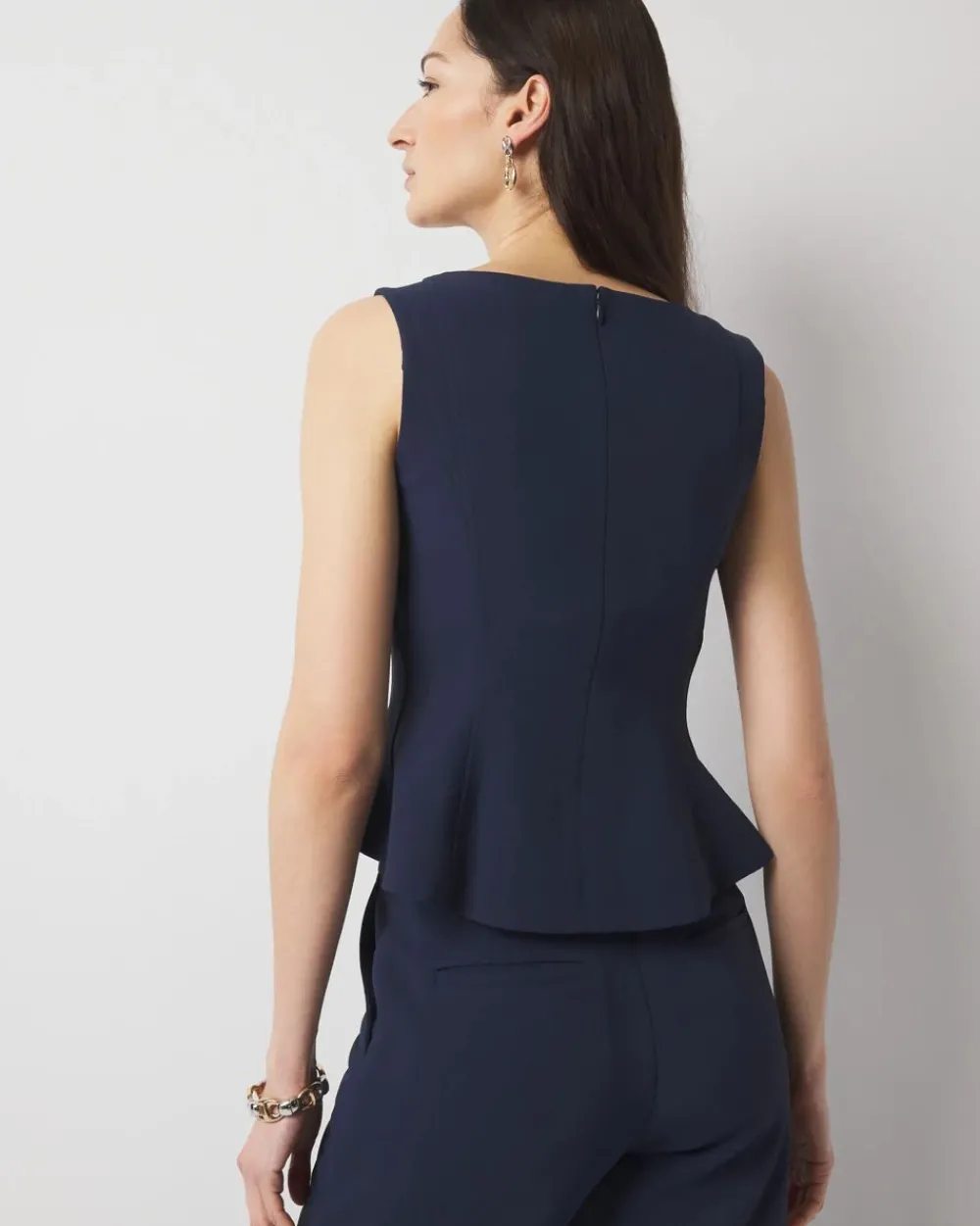 Peplum Bustier Tank*White House Black Market Clearance