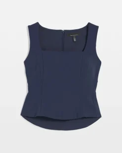 Peplum Bustier Tank*White House Black Market Clearance