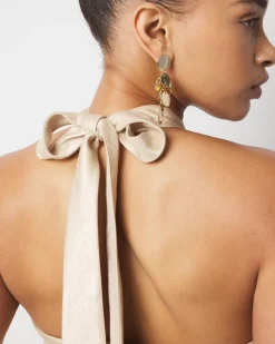 Petite Belted Halter Jumpsuit*White House Black Market Online