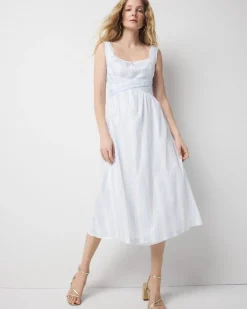 Petite Bustier Midi Dress*White House Black Market Sale