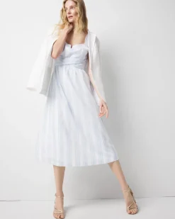 Petite Bustier Midi Dress*White House Black Market Sale