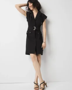 Petite Cargo Shirt Dress*White House Black Market Best