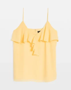 Petite Chiffon Ruffle Camisole*White House Black Market Discount
