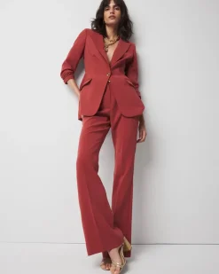 Petite Cinched-Back One-Button Blazer*White House Black Market Discount