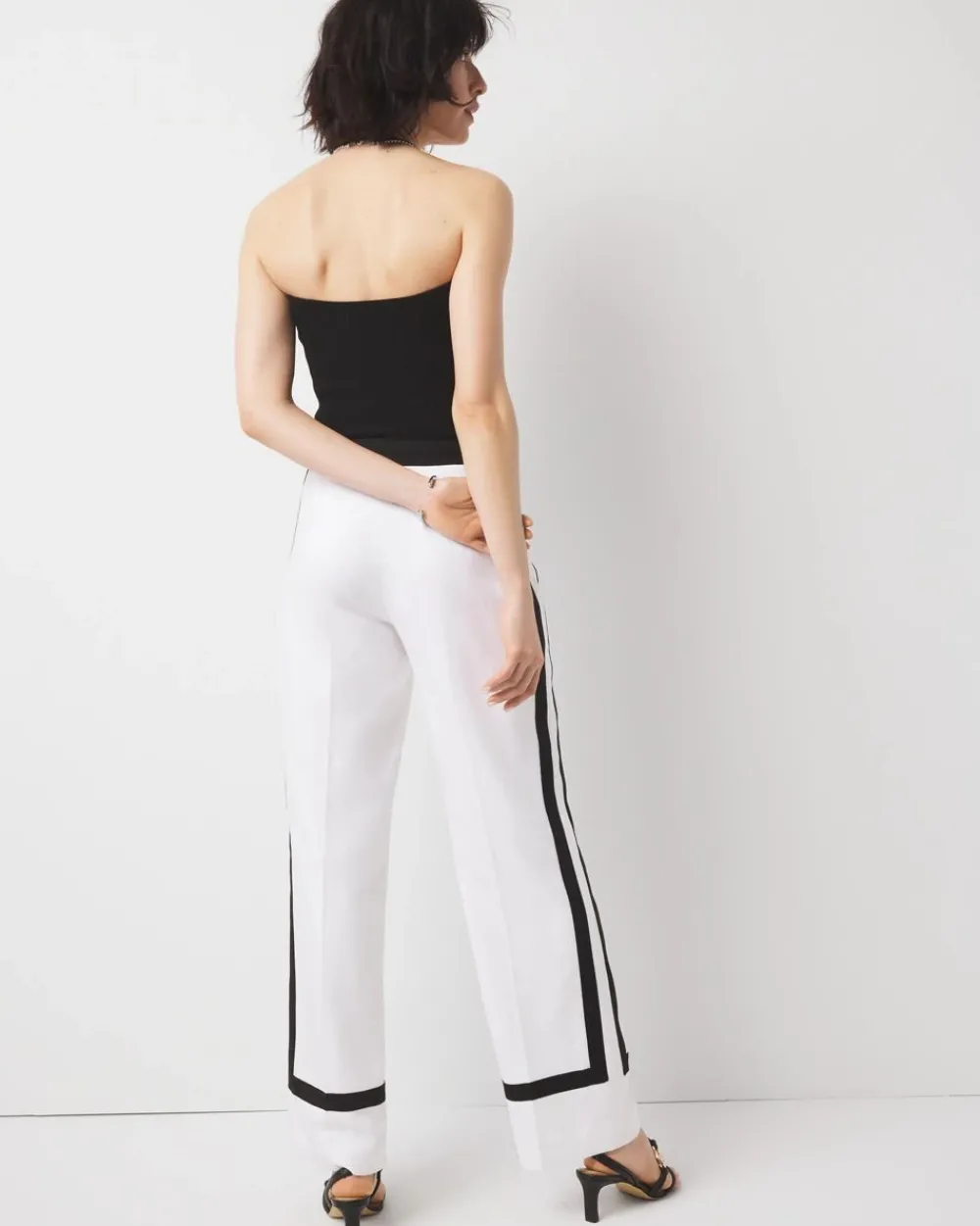 Petite Colorblocked Trouser*White House Black Market Fashion