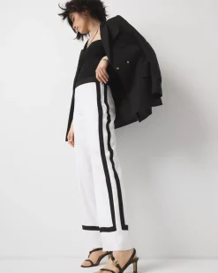 Petite Colorblocked Trouser*White House Black Market Fashion