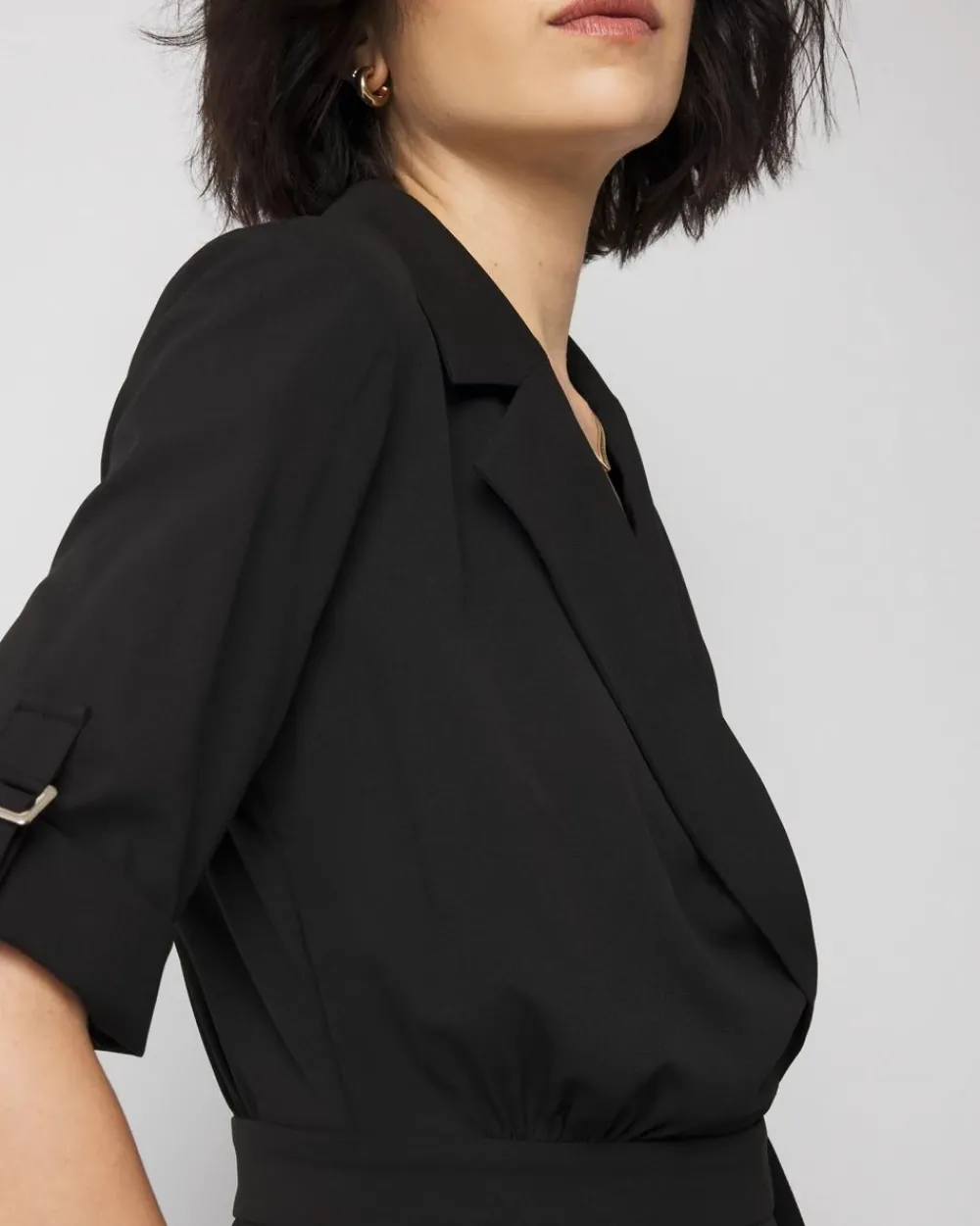 Petite Crepe Shirt Dress*White House Black Market Online