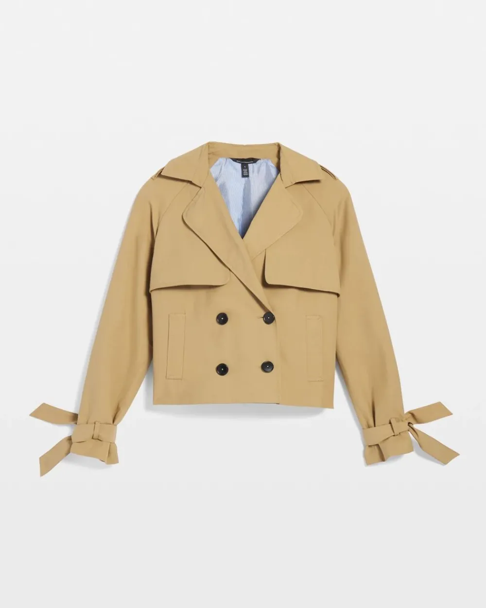 Petite Cropped Trench Coat*White House Black Market Outlet