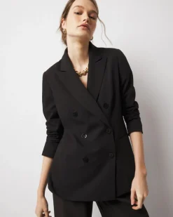 Petite Double-Breasted Blazer*White House Black Market New