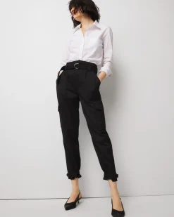 Petite Extra High-Rise Pret Cargo Tapered Ankle Pant*White House Black Market Outlet