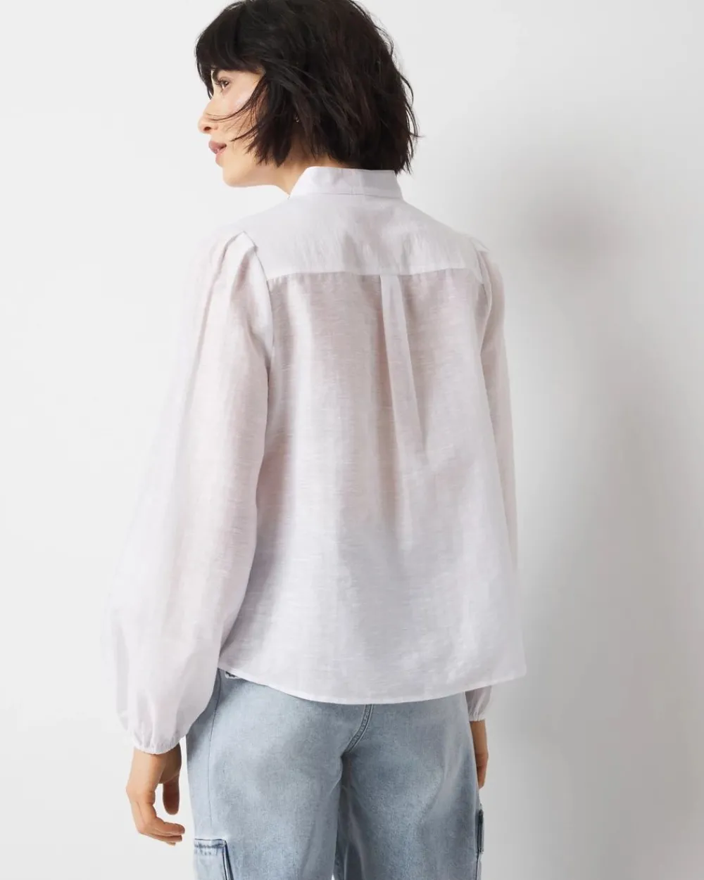 Petite Floral Cutwork Shirt*White House Black Market Discount