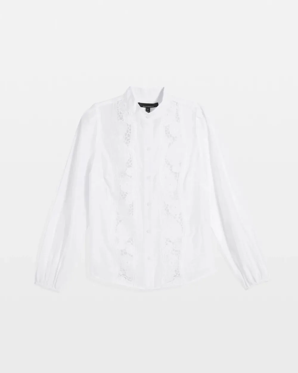 Petite Floral Cutwork Shirt*White House Black Market Discount