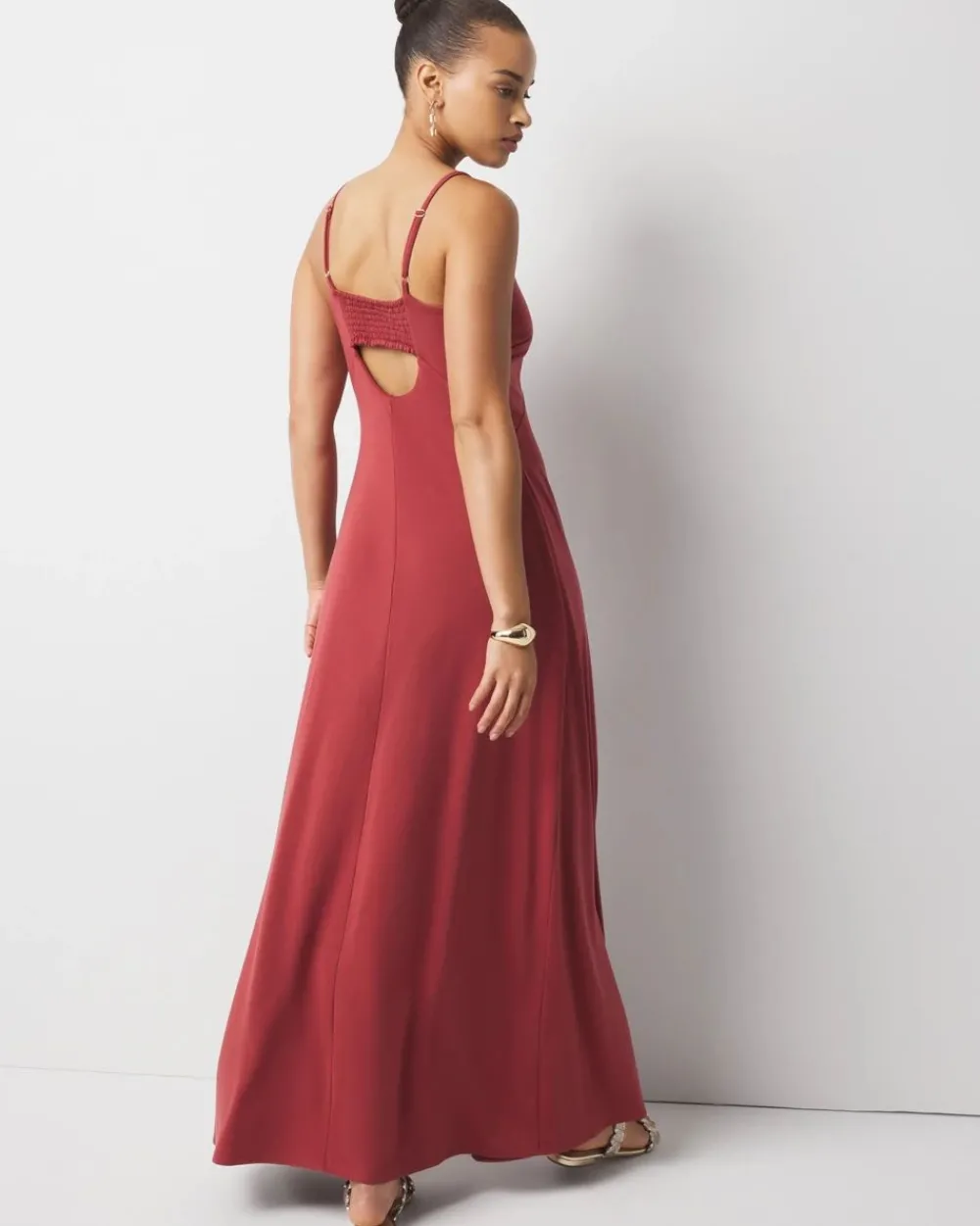 Petite Hardware Jersey Maxi Dress*White House Black Market Outlet
