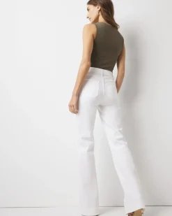 Petite High-Rise Novelty Chain Trouser Jean*White House Black Market Clearance