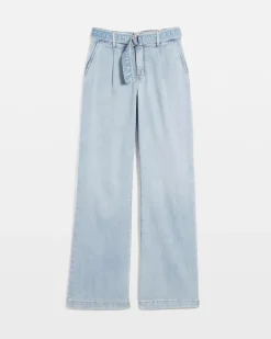 Petite High-Rise Pleated Trouser Jean*White House Black Market Online