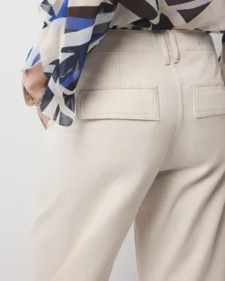 Petite High-Rise Pret Relaxed Utility Ankle Pant*White House Black Market New