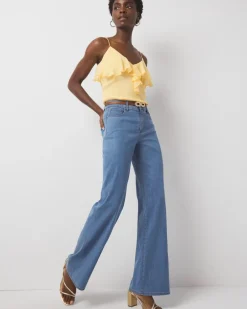 Petite High-Rise Wide Leg Jean*White House Black Market Discount