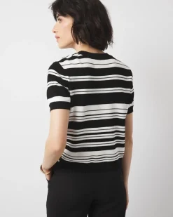 Petite Lace Up Side Sweater Tee*White House Black Market Online