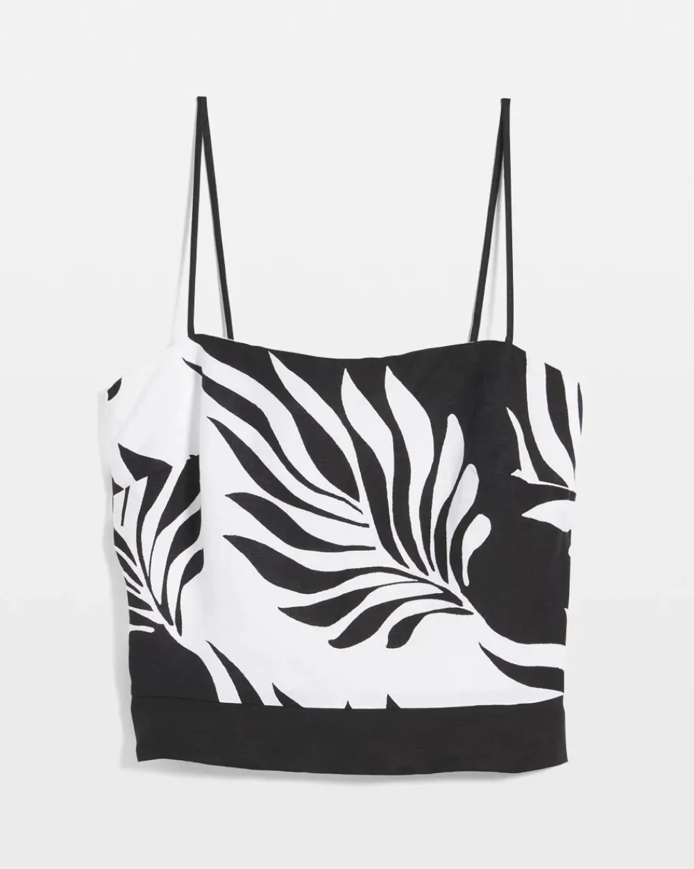 Petite Linen-Blend Bustier*White House Black Market Outlet