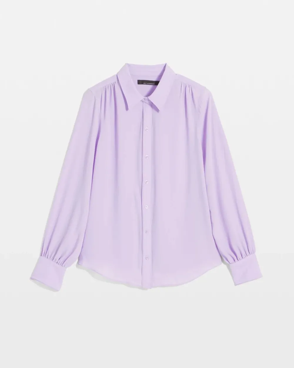 Petite Long Sleeve Soft Shirt with Piping*White House Black Market Hot
