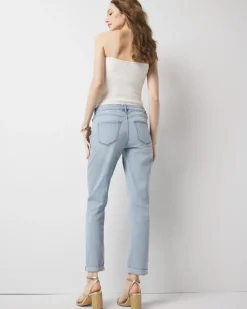 Petite Mid-Rise Girlfriend Jean*White House Black Market Online