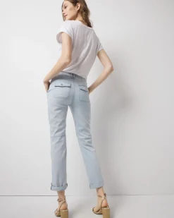 Petite Mid-Rise Pret-A-Pedi Straight Cropped Pant*White House Black Market Discount