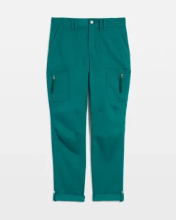Petite Mid-Rise Pret-A-Pedi Straight Cropped Pants*White House Black Market Sale