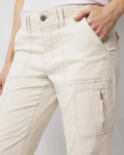 Petite Mid-Rise Pret-A-Pedi Straight Cropped Pants*White House Black Market Fashion