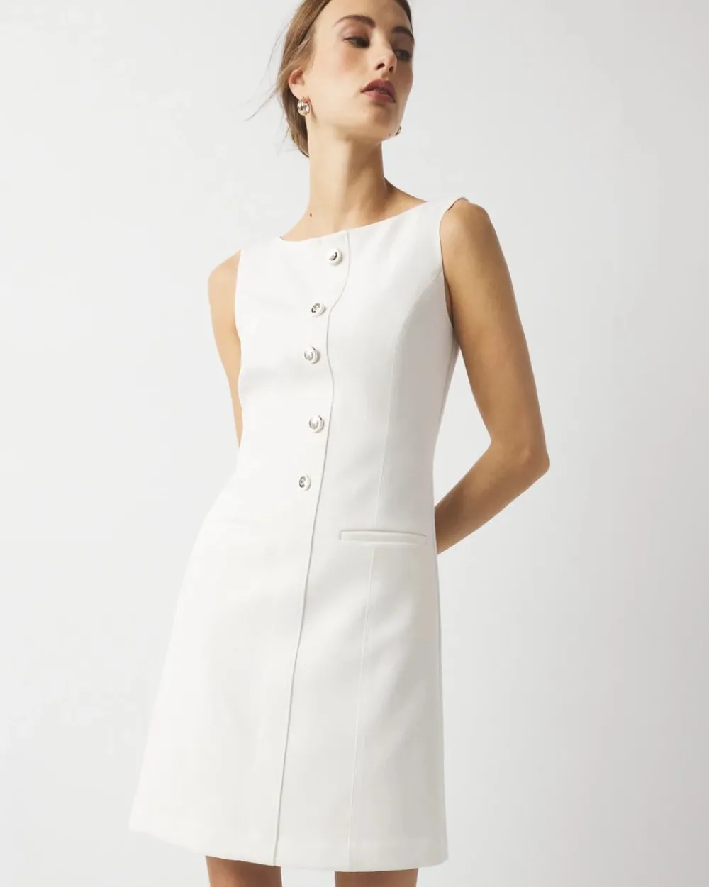 Petite Mod Mini Dress*White House Black Market Sale