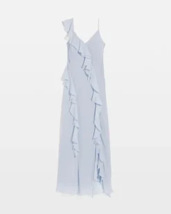 Petite Ruffle Slip Dress*White House Black Market Online