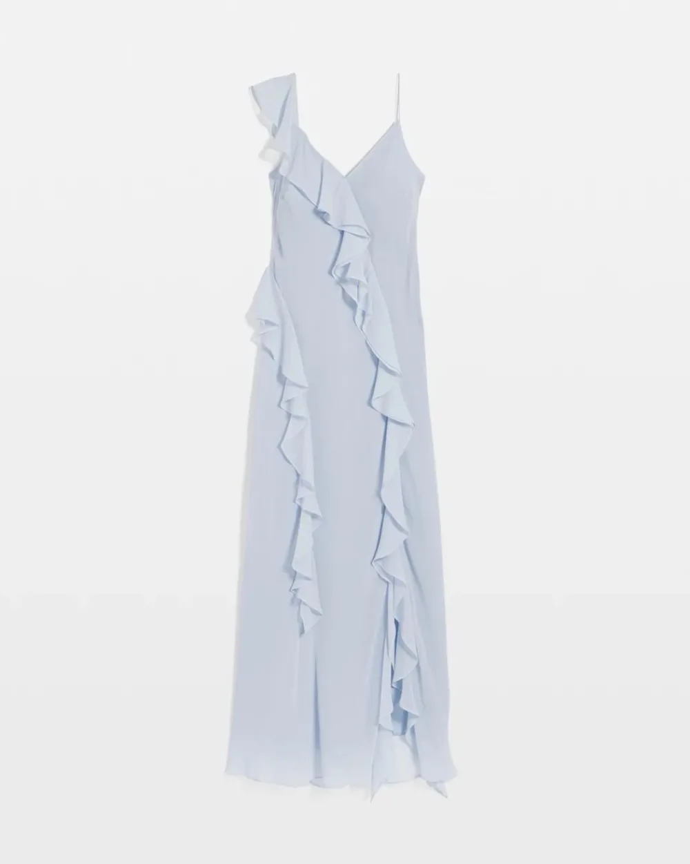 Petite Ruffle Slip Dress*White House Black Market Online