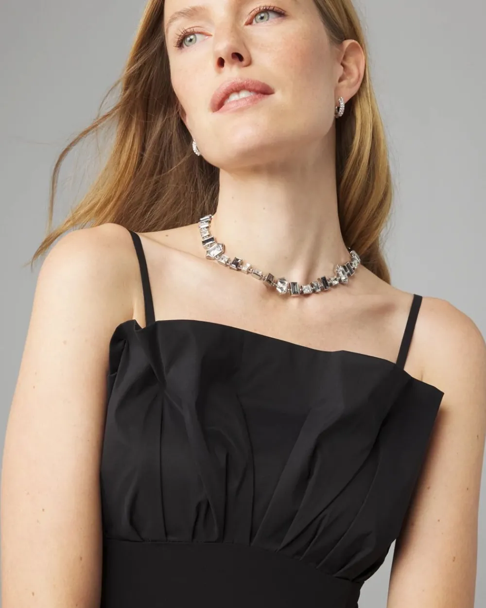 Petite Strapless Ruffle Sheath*White House Black Market New