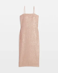 Petite Strapless Sequin Midi Dress*White House Black Market Outlet