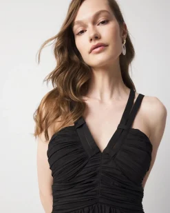 Petite Strappy Halter Maxi Dress*White House Black Market Online