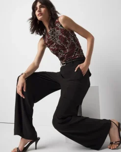 Petite Utility Wide Leg Pant*White House Black Market Outlet