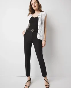 Petite WHBM® Elle Slim Ankle Comfort Stretch Pant*White House Black Market Outlet
