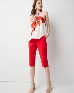 Petite WHBM® Elle Slim Capri Pant*White House Black Market Fashion