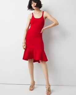 Petite WHBM FORME™ Flounce Dress*White House Black Market Online