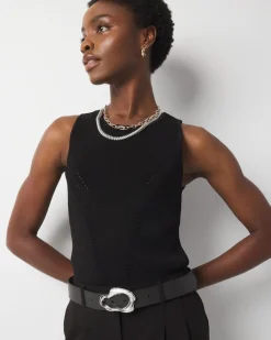 Petite WHBMFORME™ Sculpt Stretch Tank*White House Black Market Outlet